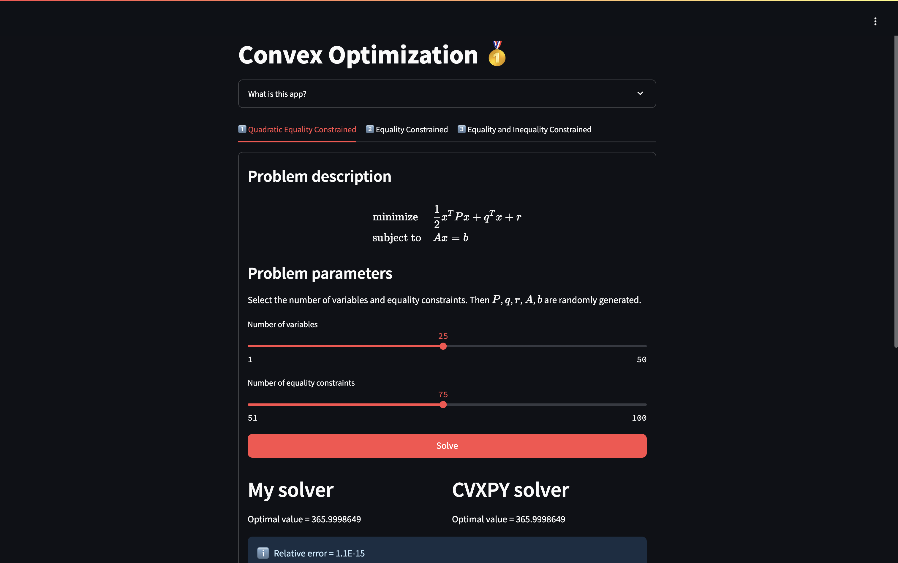 Convex Optimization