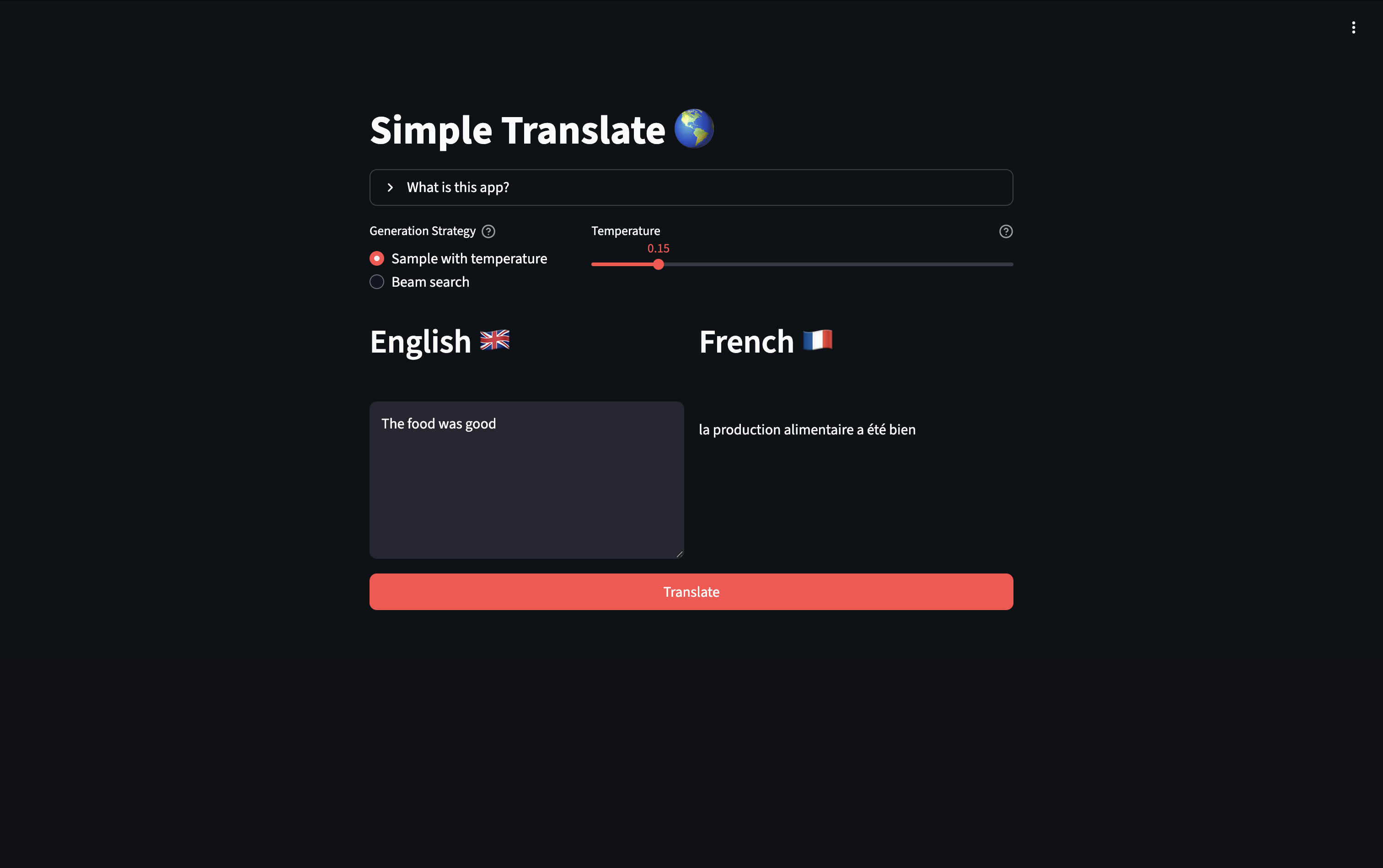 Simple Translate